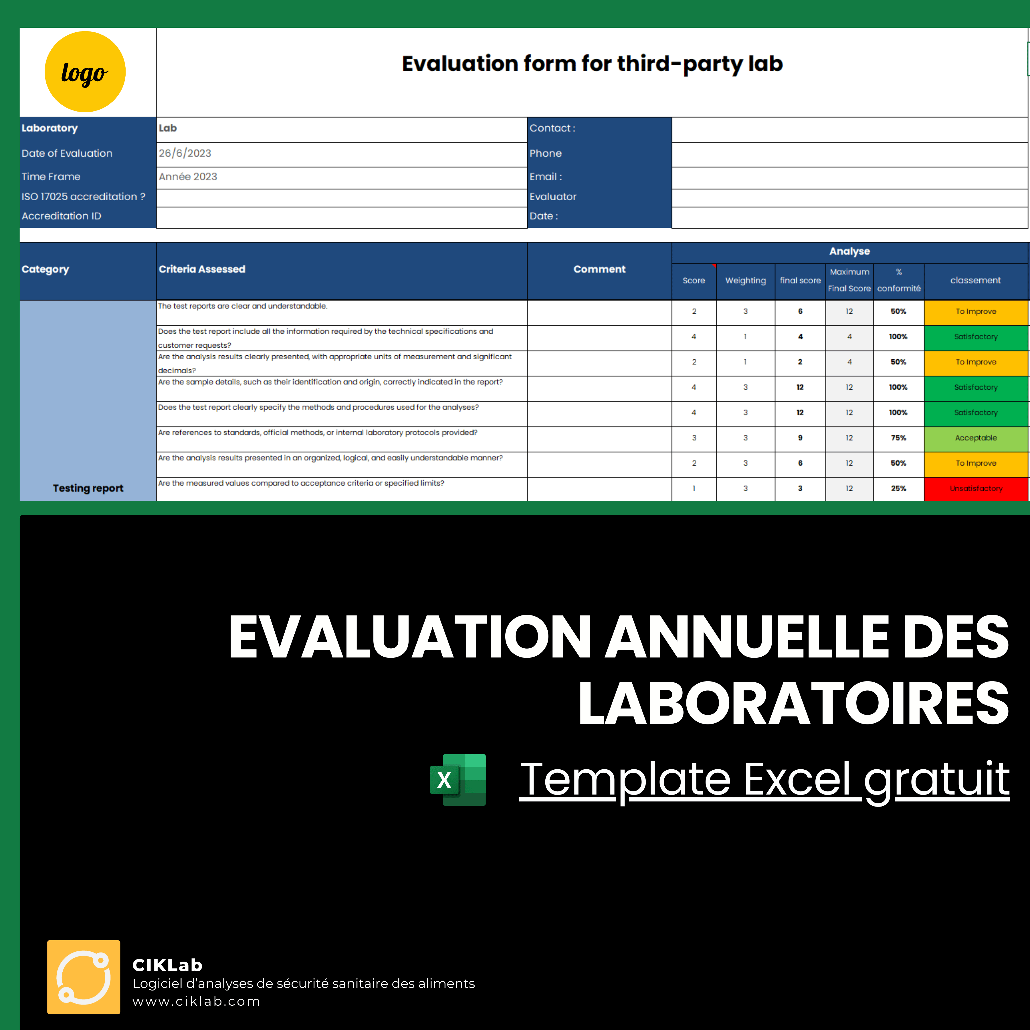 Evaluation annuelle des laboratoires soustraitants-1
